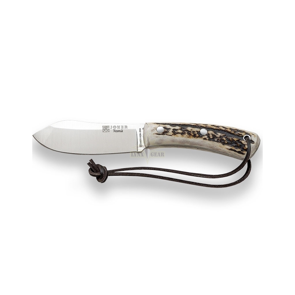 CC136 joker nessmuk bushcraft knife stag horn handle lynxgear