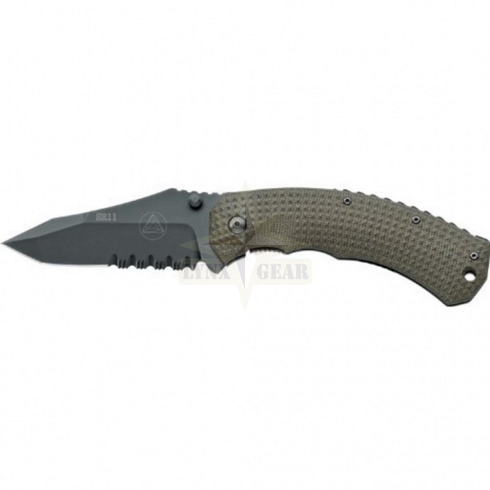 Folding knives FKMD Combative Edge SR11 Serrated folding knife