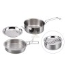 Origin Outdoors Stainless Steel Cooking Set Snap-Pack